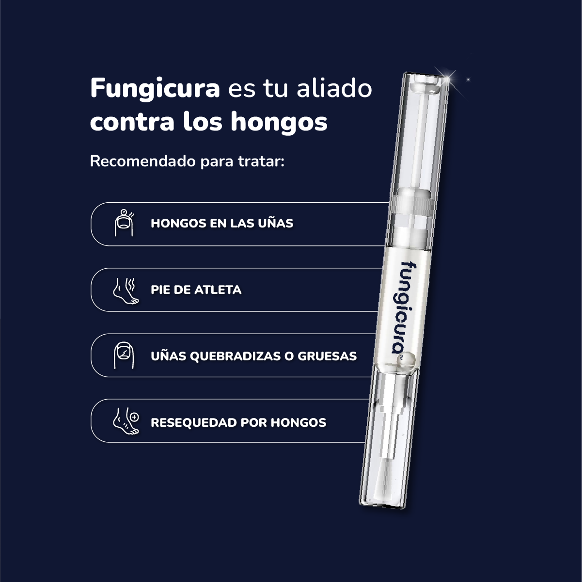 Lápiz Antifúngico